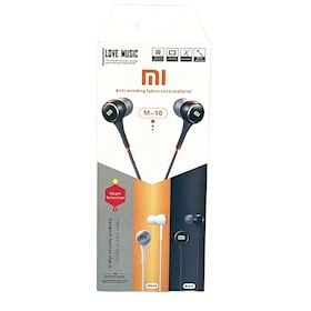 Wired headphones Xiaomi M-10 Black